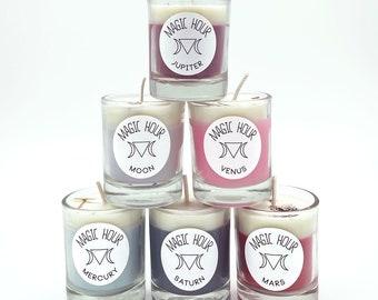 Mini Ritual Candles Set of 6 - Astarte Edition