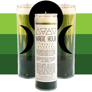 Triple Goddess Ritual Candle - Large - Etsy