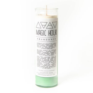 Abundance Ritual Candle  - Large