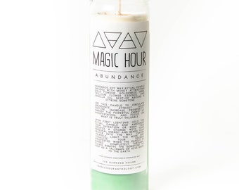Abundance Ritual Candle  - Large