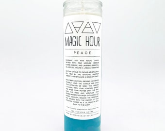 Peace Ritual Candle - Large