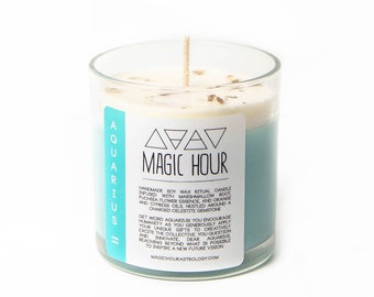 Aquarius Ritual Candle