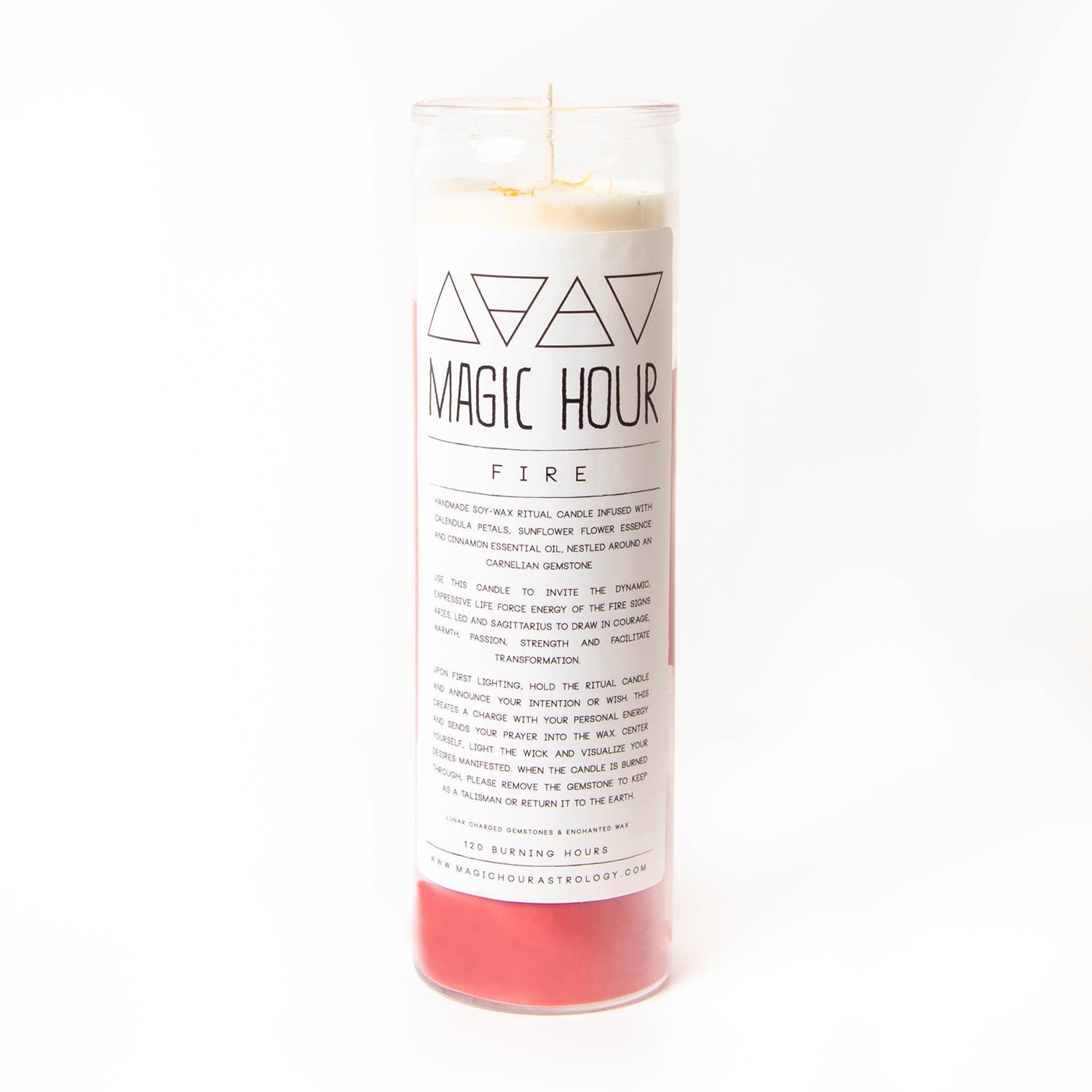 Fire Elemental Ritual Candle - Large - Etsy