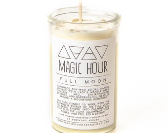 Full Moon Ritual Candle - Small