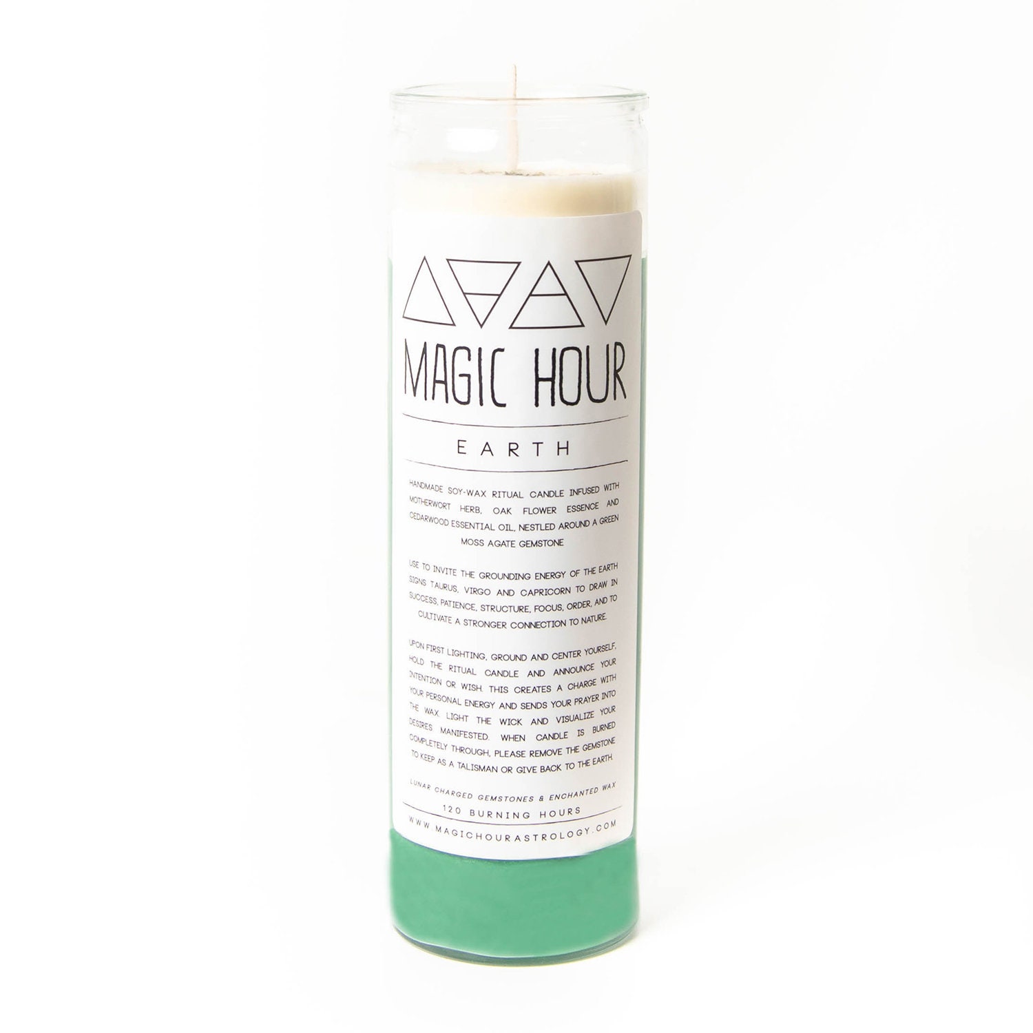 Earth Elemental Ritual Candle - Large - Etsy