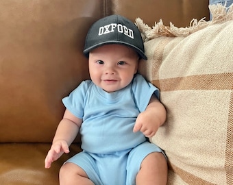 Toddler Baseball Caps - Personalized Baseball Caps for Kids - Custom Name Hats - Cute and Adjustable Toddler Cap