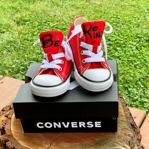 monogrammed baby converse