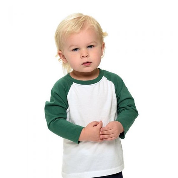 Wholesale Kids Clothing - Blank Baseball Tees - Blank Infant Baseball Tees - Kids Baseball Tees - Blank kids clothes - Baby Raglans