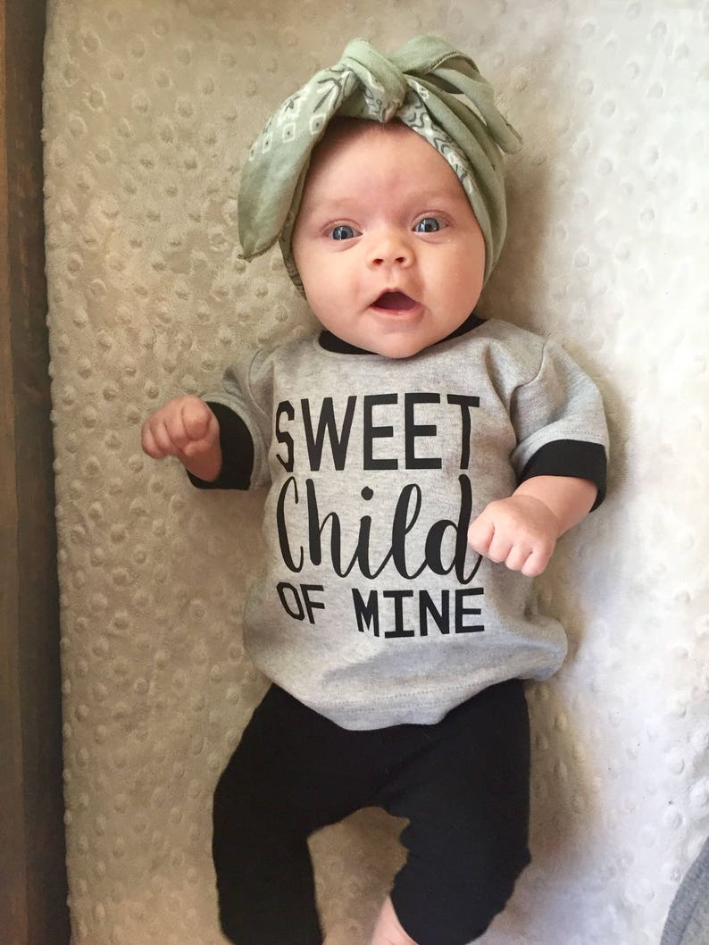 Baby Girl Clothes Classic Rock Clothes Girls Shirts Kids Etsy