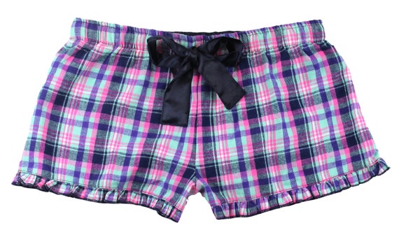 Flannel Pajamas Shorts Youth Flannel 