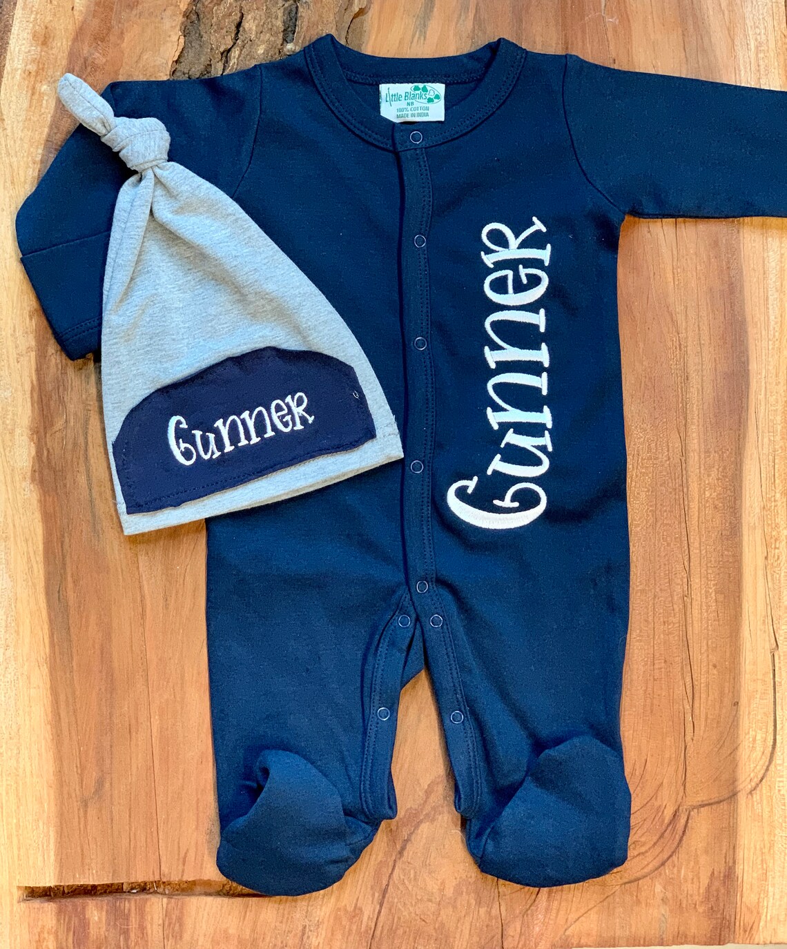 Newborn Footed Sleeper Footed Sleeper Baby Shower Gift Etsy