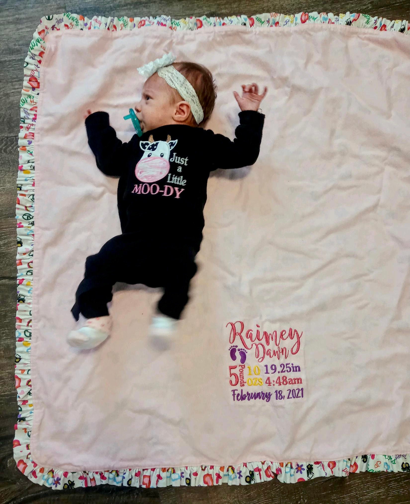 Baby Blankets Personalized Baby Blanket Baby Blanket With Etsy