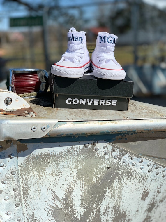personalized baby converse
