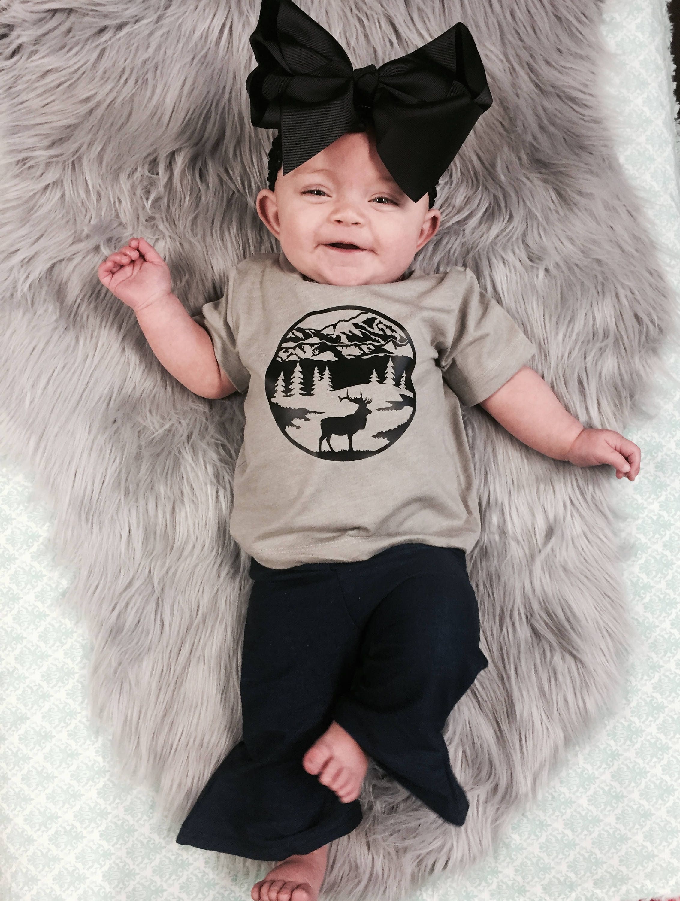 Boho Baby Hippie Baby Clothes Mountain Shirt Baby Boho - Etsy Singapore