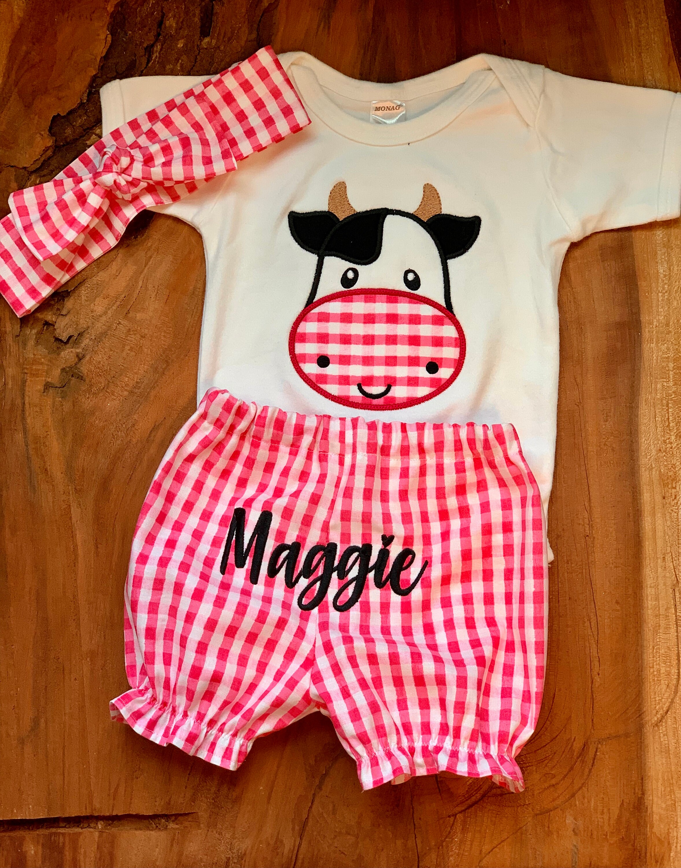 Cow Baby Stuff Farm Baby Clothes Baby Girl Outfits Cow Etsy