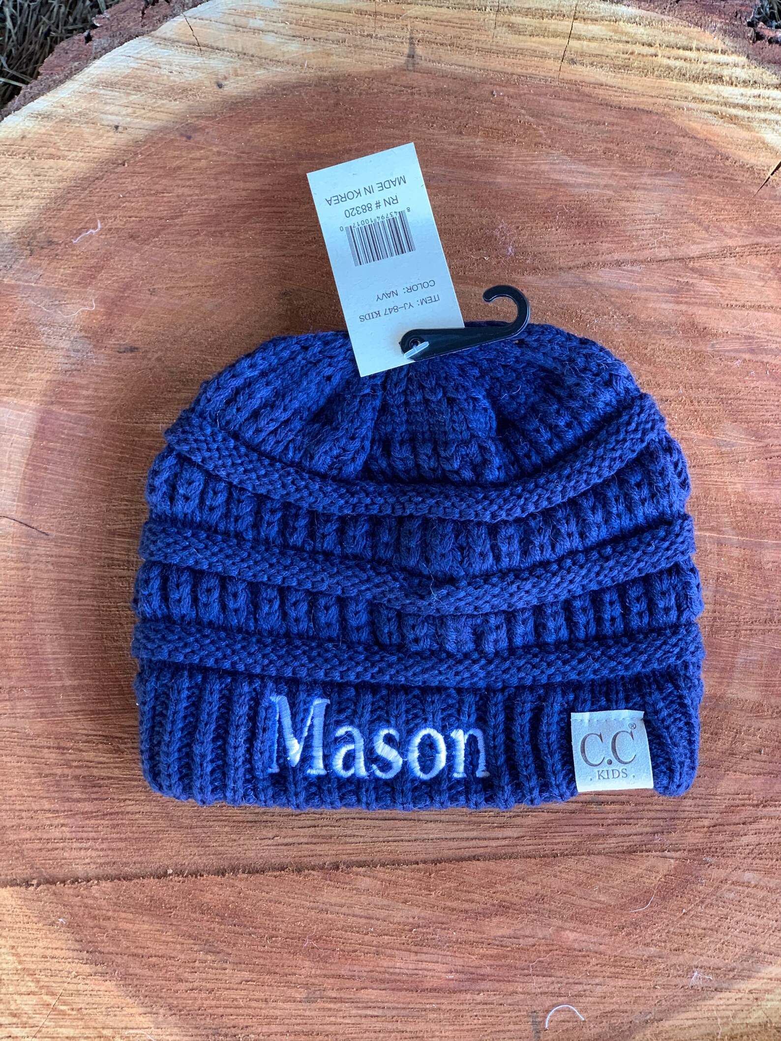 C C Beanies Kids Kids Beanies Personalized Beanies Etsy