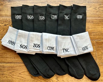 Calcetines de boda personalizados para el novio y los padrinos, calcetines de vestir personalizados para hombre, regalo para la fiesta de bodas, regalo para el padrino, calcetines para el día de la boda.