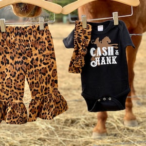 Vintage Country Baby Girl Clothes - Country Music Baby Shirt -