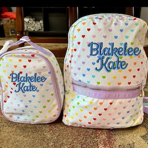 OH Mint Monogrammed Backpacks - Personalized Mint Brand Backpacks and Lunchboxes for Kids - Oh Mint Backpacks - Personalized Kids Backpacks