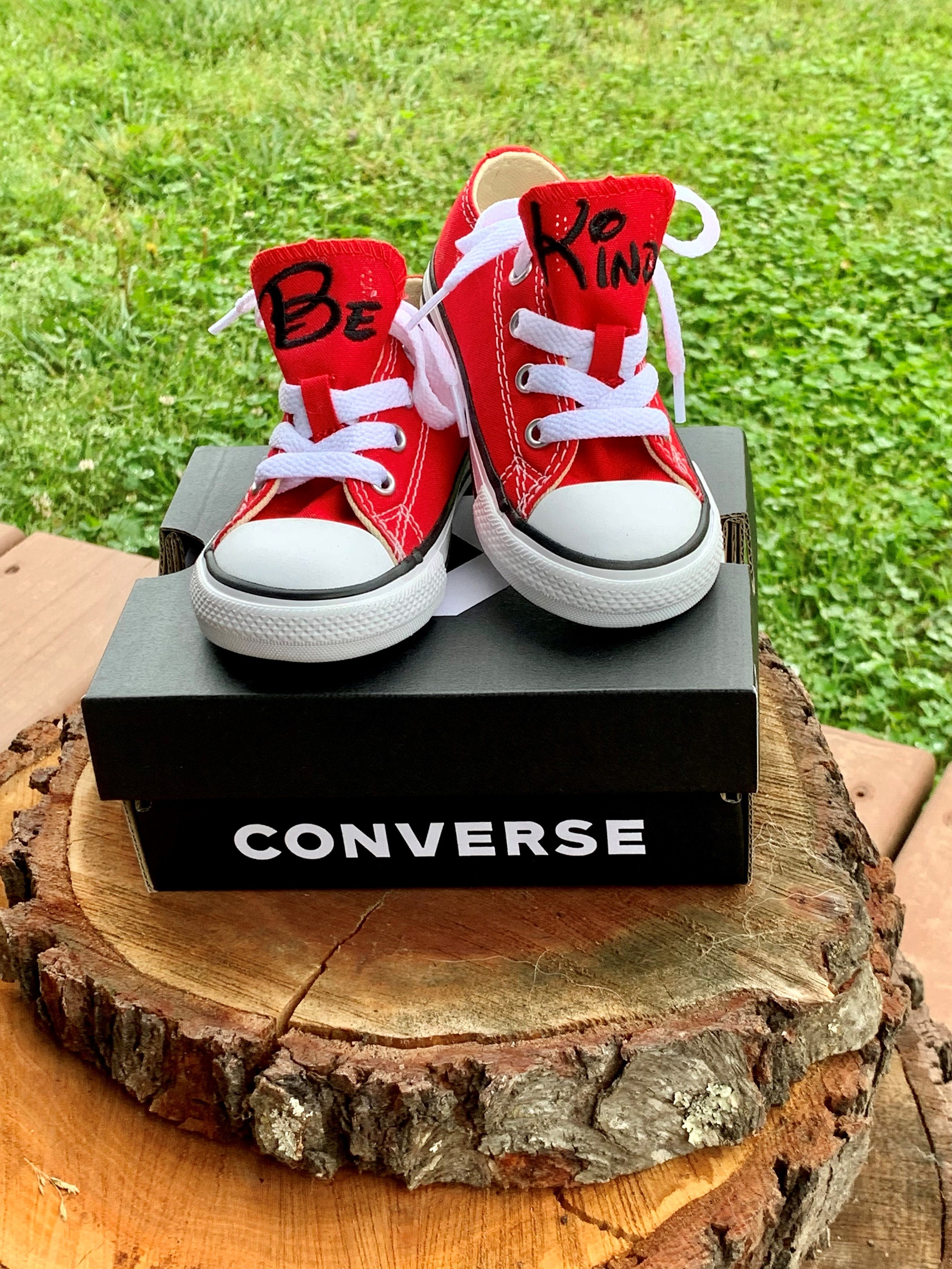 Converse personalizzate neonata hotsell