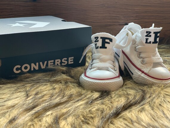 personalized baby converse
