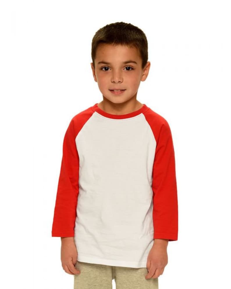 Wholesale Kids Clothing Blank Baseball Tees Blank Infant Etsy