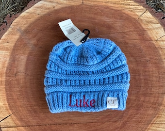 C C Beanies Kids - Kids Beanies - Personalized Beanies - Winter Hats for Kids