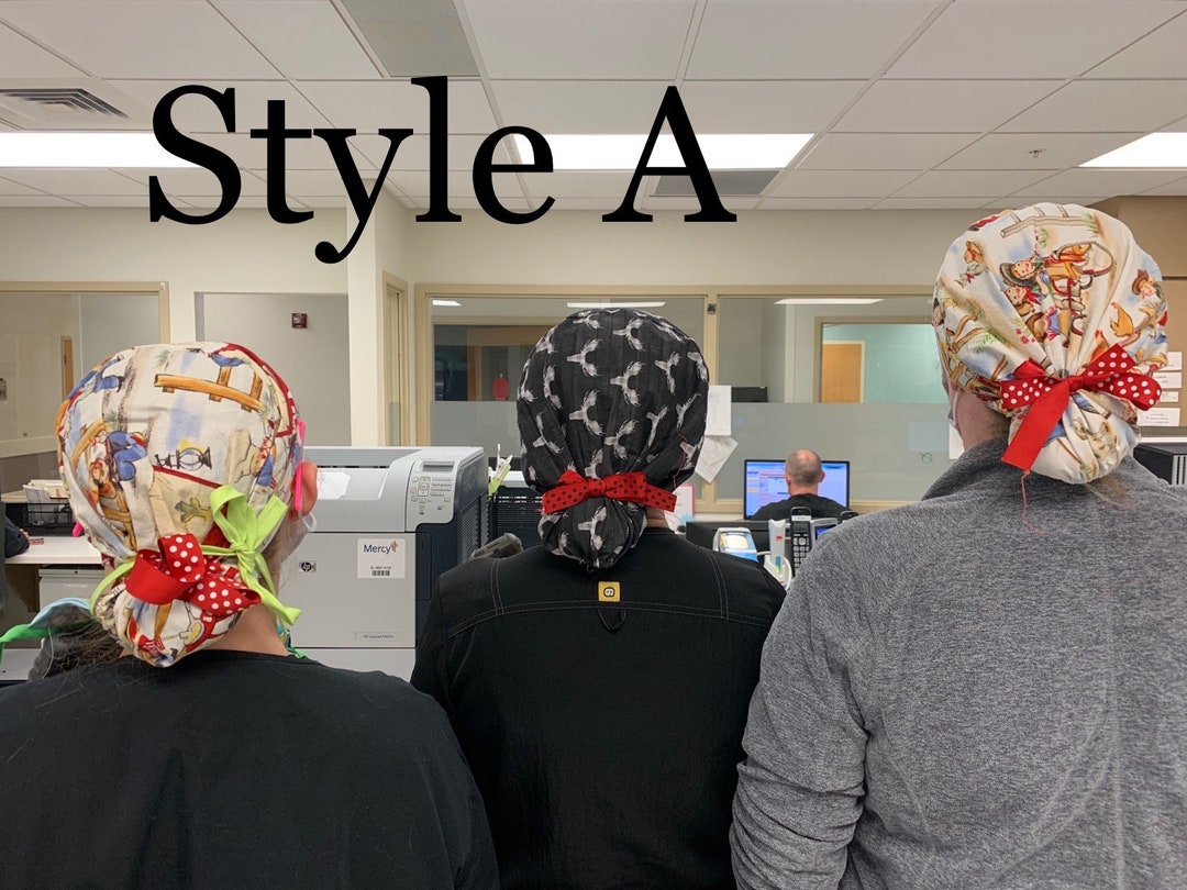 Fabric Head Wraps Cloth Head Cover Nurse Head Cover Etsy