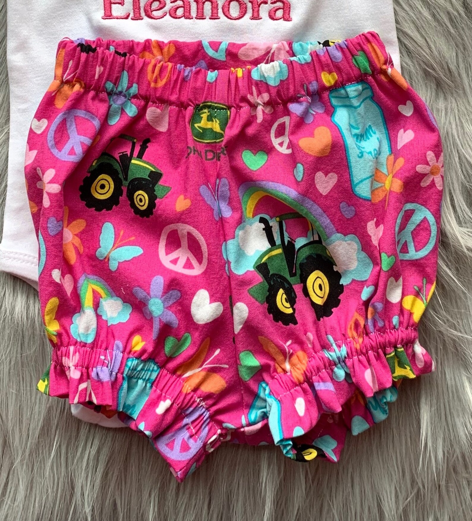 Baby Girl Outfit John Deere Country Baby Clothes Baby Etsy