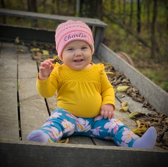 Personalized Baby Beanies C C Baby 