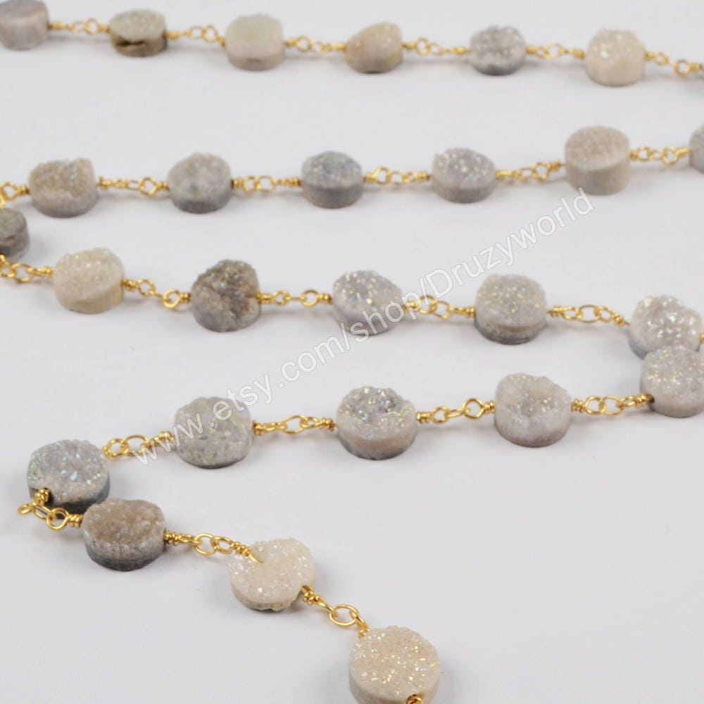 Wholesale Lead Free Gold Silver Plated Brass 10mm Raw Round Etsy