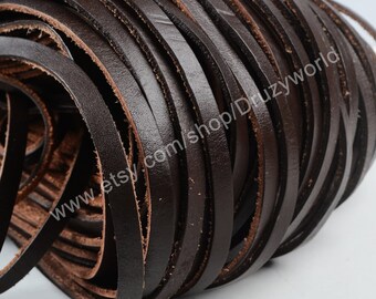 Wholesale Dark Brown Faux Leather Chains Suede Cord Findings Necklace Chain For Jewelry Making Supplies 16 Feet 5mm Width PJ036