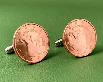 2008 Boutons de manchette chypre Mouflon Mouflon, bronze 5 cents d'euro, Europe de l'UE