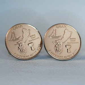 2009 American Samoa Quarter Dollar Munze Manschettenknopfe Etsy