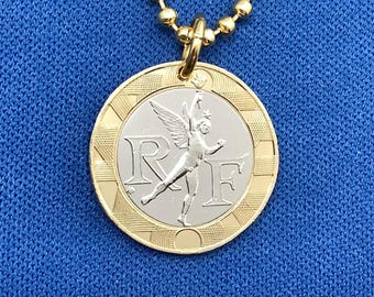 フランス10フラン硬貨：自由の天才、二金属収集品 - Etsy 日本
