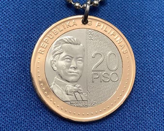 2020年フィリピン20ペソ硬貨：マヌエル・ケソン、未使用品 - Etsy 日本