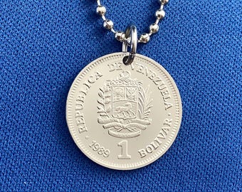 1960年～1965年 ベネズエラ 1ボリバル 0.835 銀貨 925スターリング