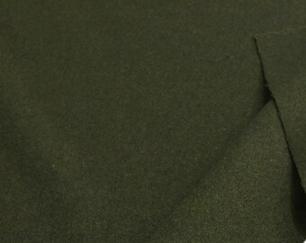 Clothing fabric Walkloden wool dark brown