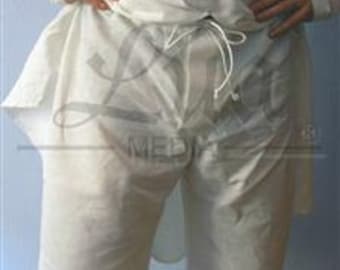 Braies made of linen for medieval reenactment. Available in different sizes.