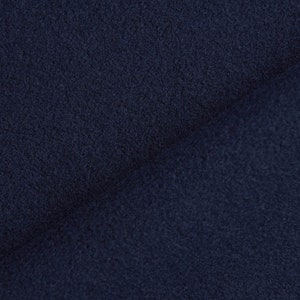 Panno di lana naturale al 100% in blu navy.