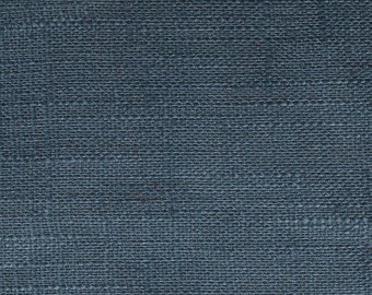 100% natürliches blaues Leinen.