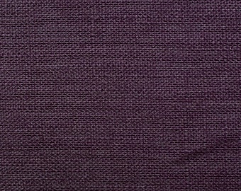 100% natürliches violettes Leinen.