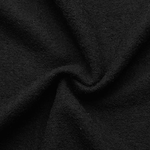 Walkloden - Panno di lana 100% naturale, colore nero.