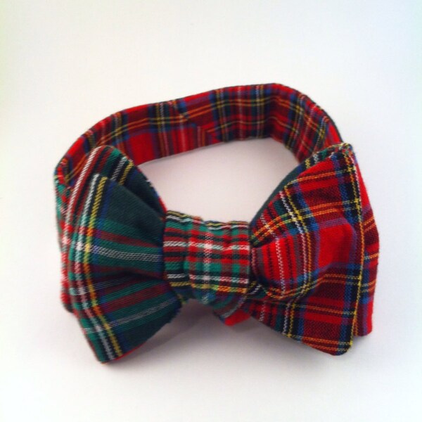 Reversible Tartan Bow Tie