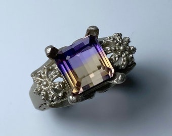 Natural Tanzanite /& Garnet 925 sterling Silver 9ct 14k 18k 22k yellow white rose Gold Platinum Palladium engagement heart ring all size
