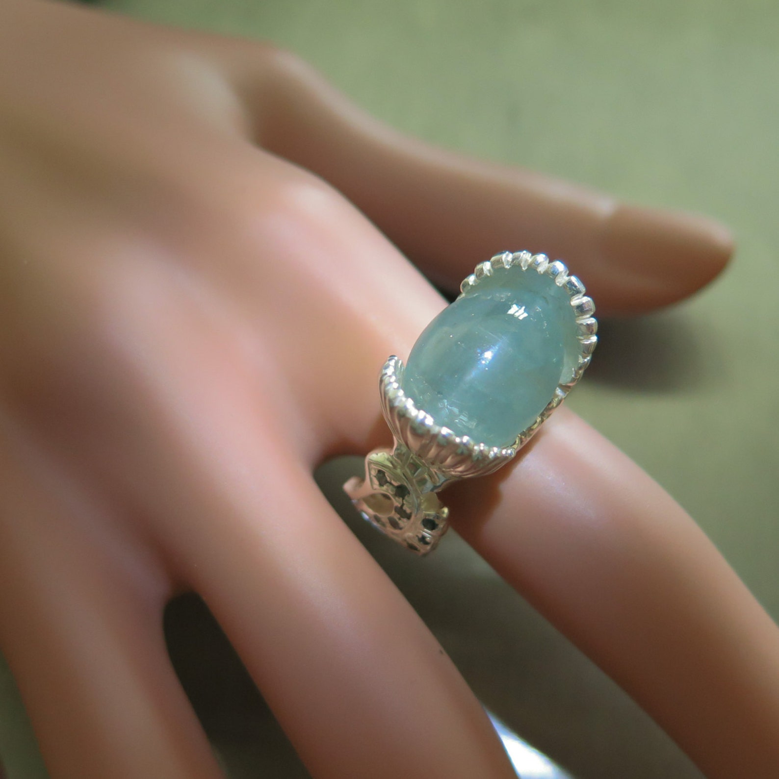 9.60ctsnatural Cat's Eye Aquamarine & Alexandrites Etsy