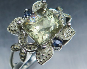 1.73カラット 天然 ディープパープル スギライト スターリング 925