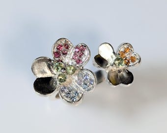 天然デマントイド、ロードライト、ヘソナイト、ベキリーブルー