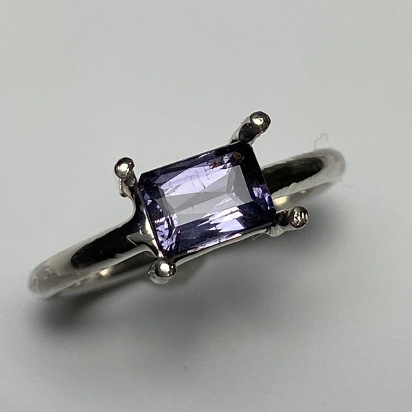 Certified Natural Purple blue Spinel 925 Silver /9ct 14k 18k 585 750 yellow white rose red Gold Platinum engagement solitaire ring s