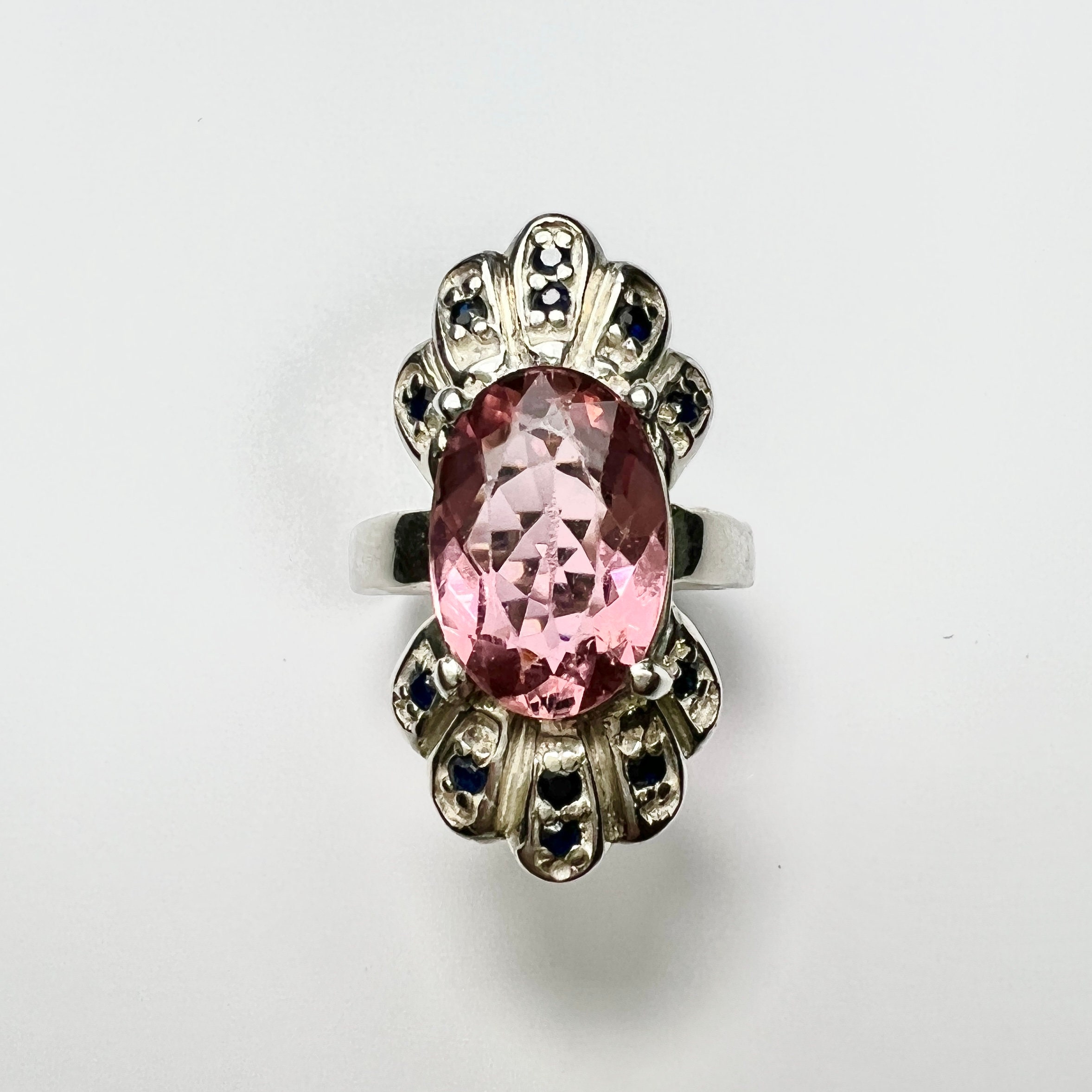 認定天然トルマリン ピンク 925 シルバー 9ct 14k 18k 375 585